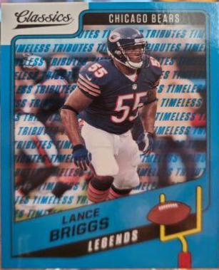Lance Briggs [Timeless Tributes Blue] #123