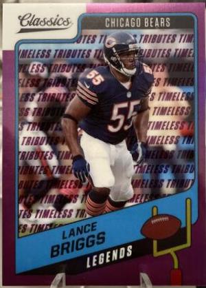 Lance Briggs [Timeless Tributes Purple] #123