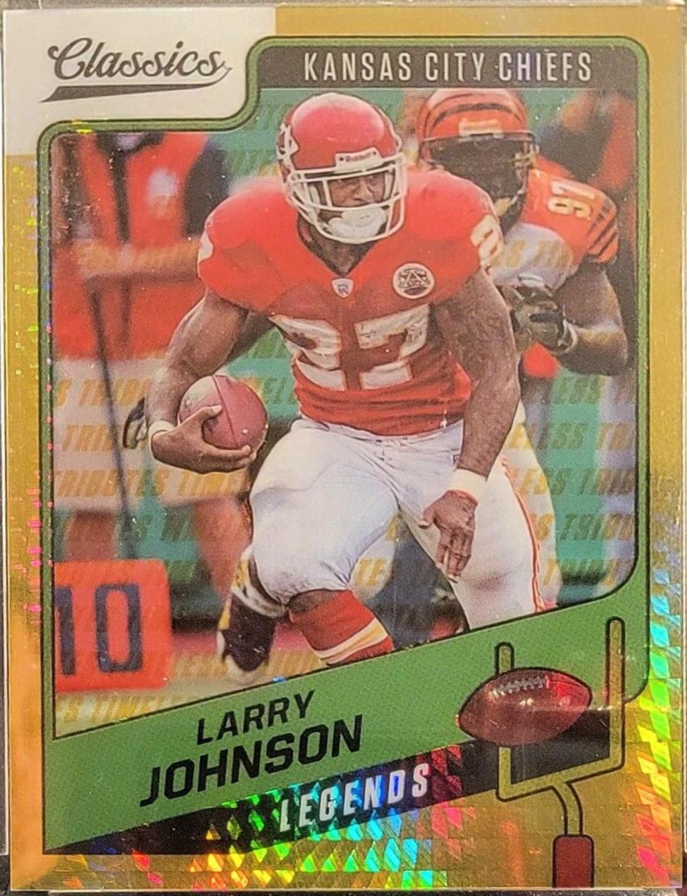 Larry Johnson [H2 Premium Edition Timeless Tributes Gold] #135