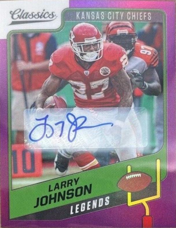 Larry Johnson [Premium Edition Significant Signature Purple] #135