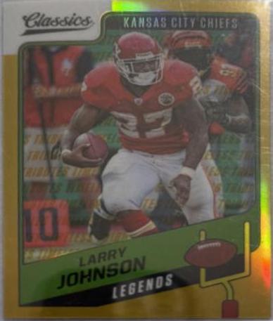 Larry Johnson [Premium Edition Timeless Tributes Gold] #135