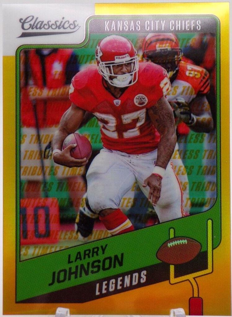 Larry Johnson [Timeless Tributes Gold] #135