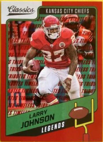 Larry Johnson [Timeless Tributes Red] #135