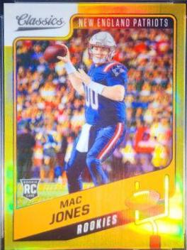Mac Jones [Premium Edition Timeless Tributes Gold] #156
