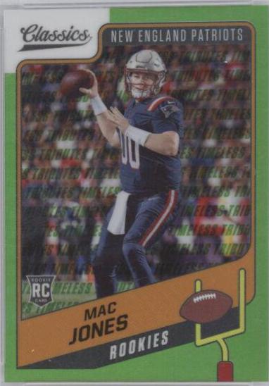Mac Jones [Premium Edition Timeless Tributes Green] #156