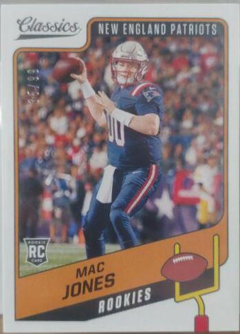 Mac Jones [Red Back] #156