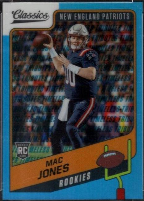 Mac Jones [Timeless Tributes Blue] #156