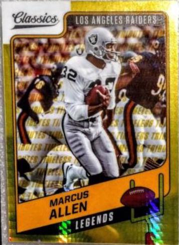 Marcus Allen [H2 Premium Edition Timeless Tributes Gold] #109