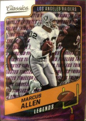 Marcus Allen [H2 Premium Edition Timeless Tributes Purple] #109