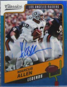 Marcus Allen [Premium Edition Significant Signature Blue] #109