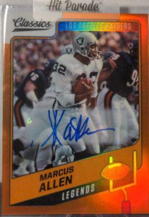 Marcus Allen [Premium Edition Significant Signature Orange] #109