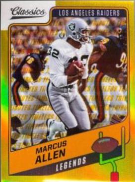 Marcus Allen [Premium Edition Timeless Tributes Gold] #109
