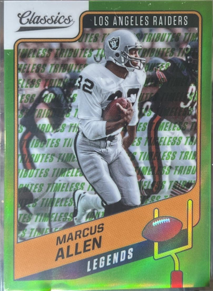 Marcus Allen [Premium Edition Timeless Tributes Green] #109
