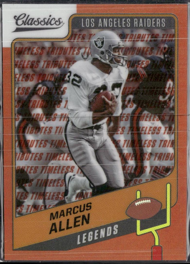 Marcus Allen [Premium Edition Timeless Tributes Orange] #109