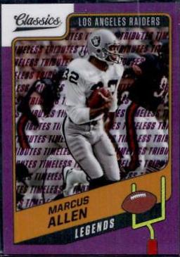 Marcus Allen [Premium Edition Timeless Tributes Purple] #109