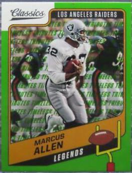 Marcus Allen [Timeless Tributes Green] #109