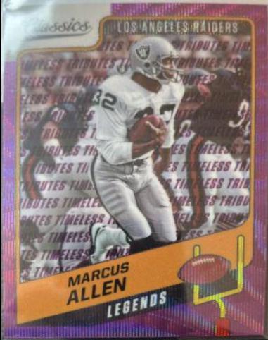 Marcus Allen [Timeless Tributes Purple] #109