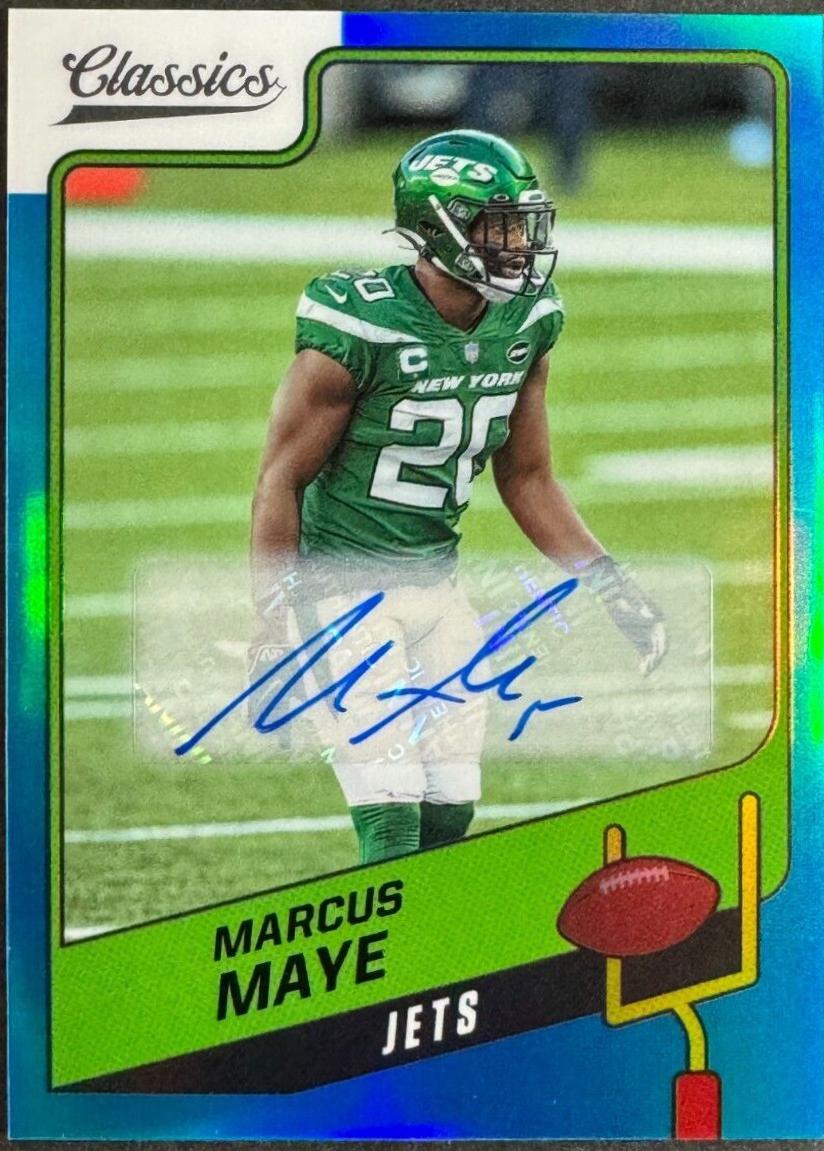 Marcus Maye [Premium Edition Significant Signature Blue] #74