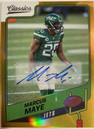 Marcus Maye [Premium Edition Significant Signature Gold] #74