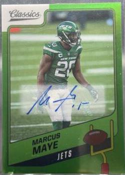 Marcus Maye [Premium Edition Significant Signature Green] #74