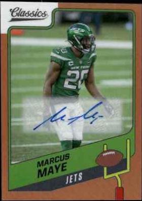 Marcus Maye [Premium Edition Significant Signature Orange] #74