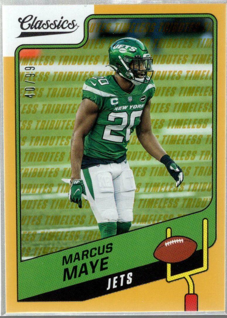 Marcus Maye [Timeless Tributes Gold] #74