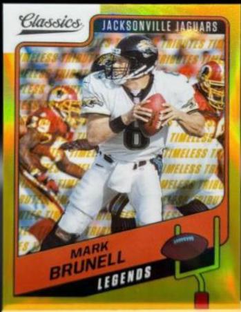Mark Brunell [Premium Edition Timeless Tributes Gold] #150