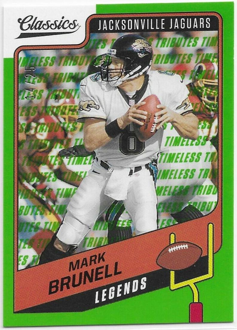 Mark Brunell [Timeless Tributes Green] #150