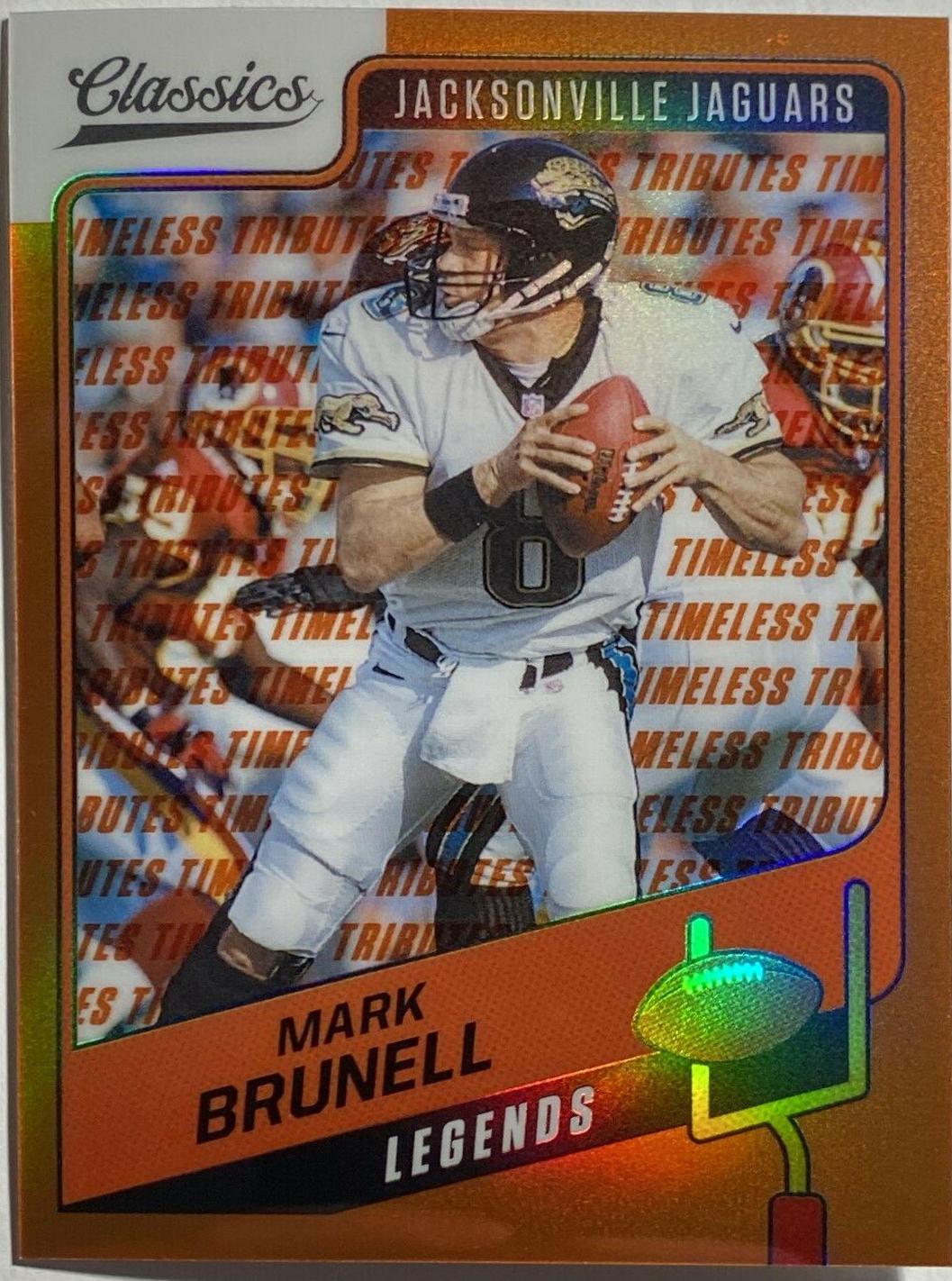 Mark Brunell [Timeless Tributes Orange] #150