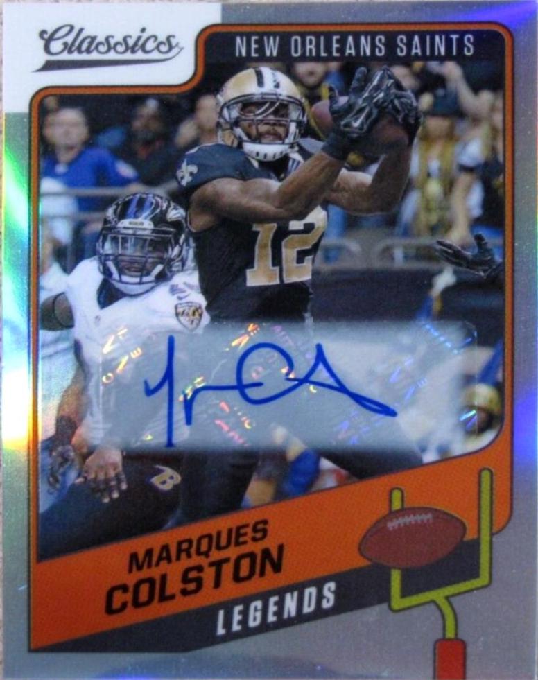 Marques Colston [Premium Edition Significant Signature] #144