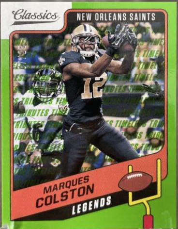 Marques Colston [Timeless Tributes Green] #144