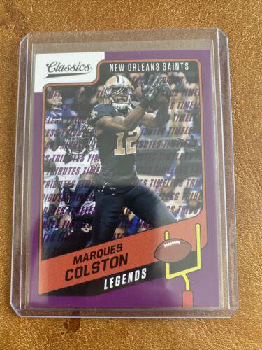 Marques Colston [Timeless Tributes Purple] #144