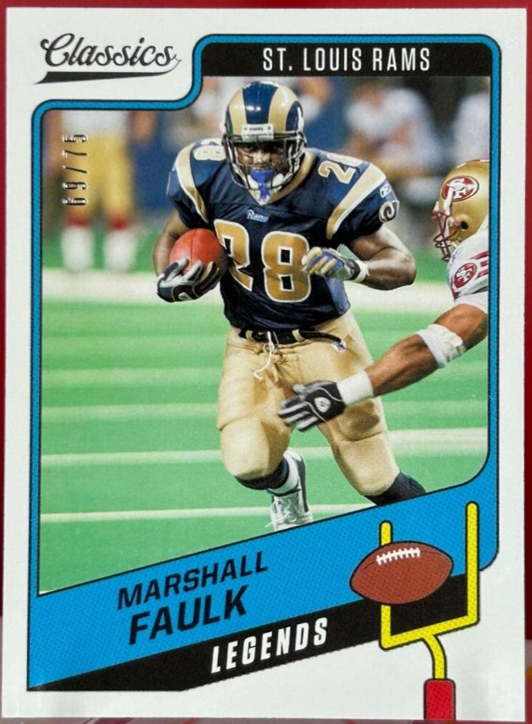 Marshall Faulk [Blue Back] #116