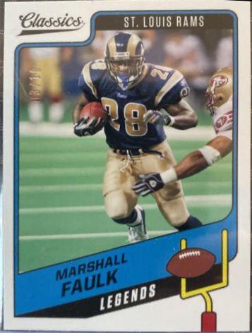 Marshall Faulk [Glossy] #116