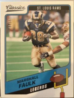 Marshall Faulk [Green Back] #116