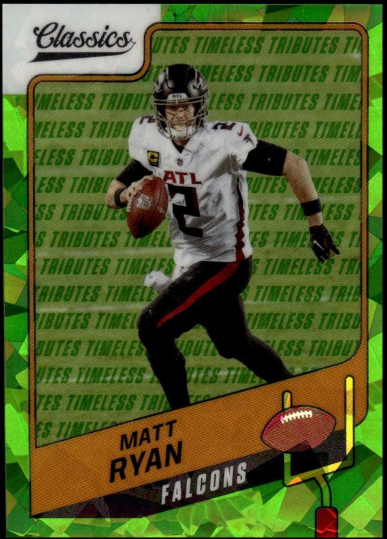 Matt Ryan [H2 Premium Edition Timeless Tributes Green] #19