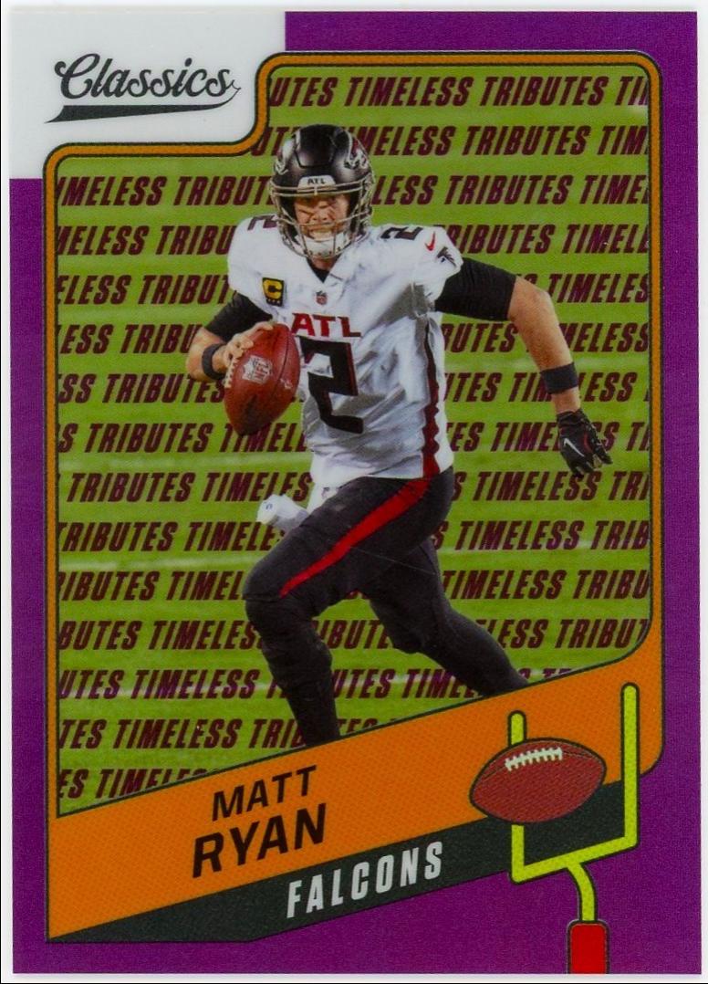 Matt Ryan [Premium Edition Timeless Tributes Purple] #19