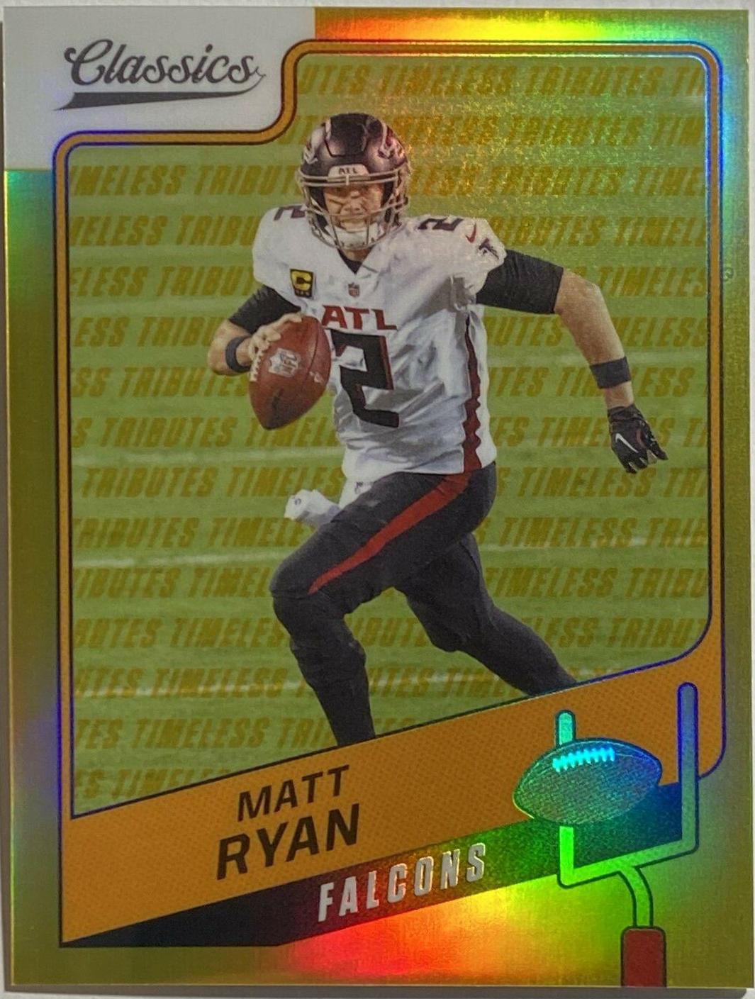 Matt Ryan [Timeless Tributes Gold] #19