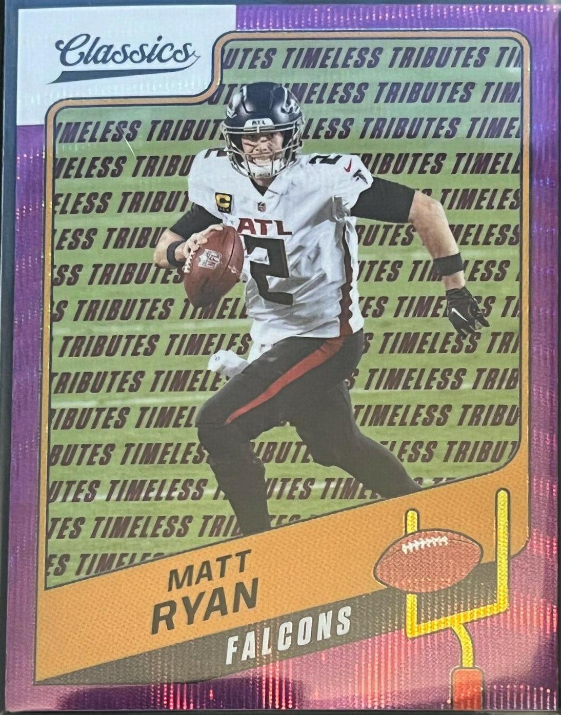 Matt Ryan [Timeless Tributes Purple] #19