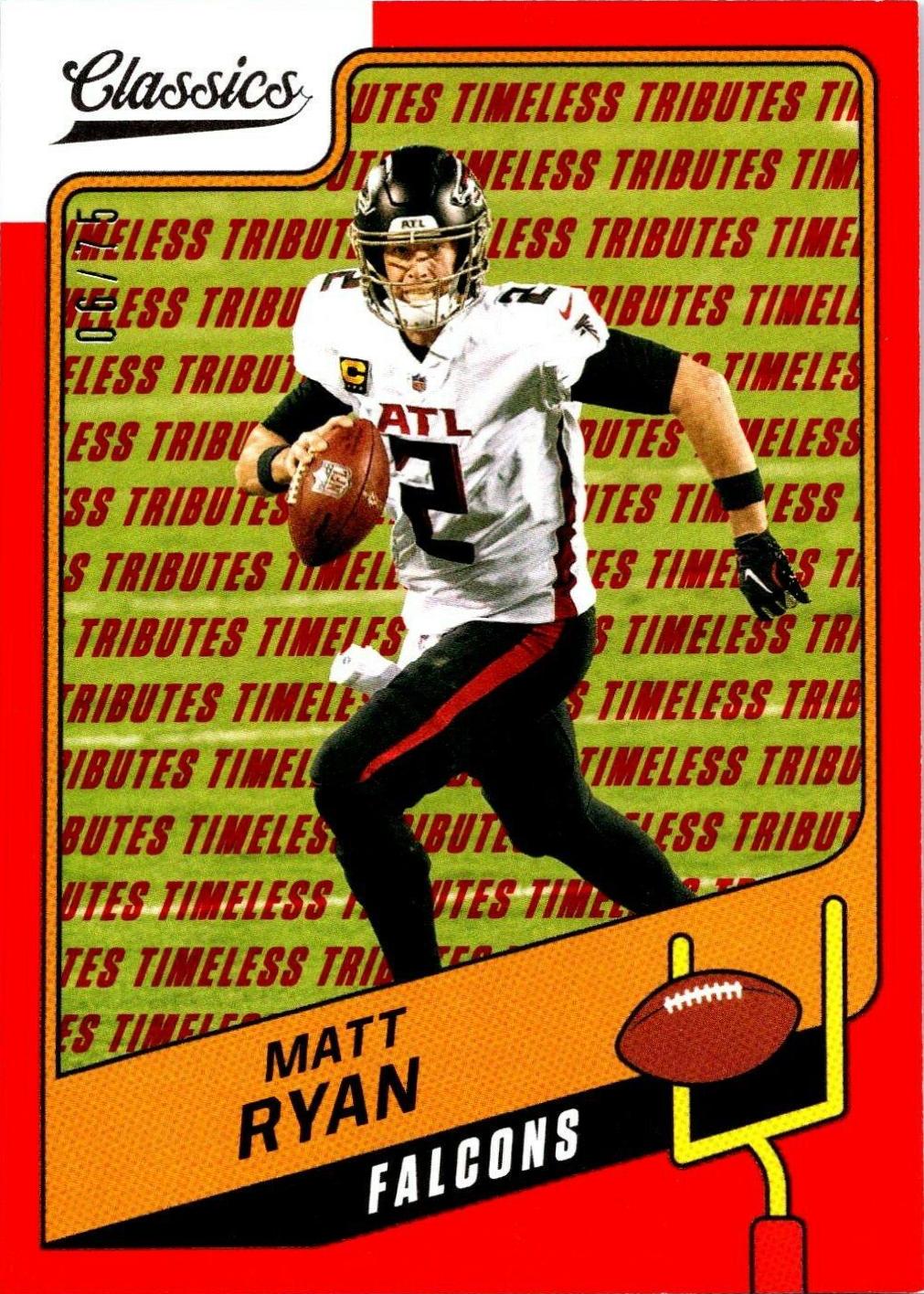 Matt Ryan [Timeless Tributes Red] #19