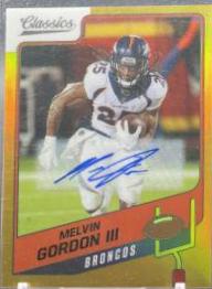 Melvin Gordon III [Premium Edition Significant Signature Gold] #90