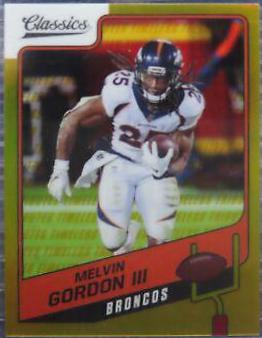 Melvin Gordon III [Premium Edition Timeless Tributes Gold] #90