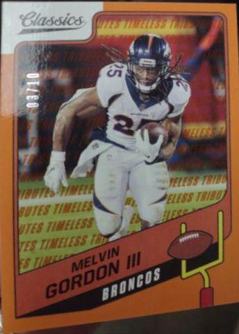 Melvin Gordon III [Timeless Tributes Orange] #90