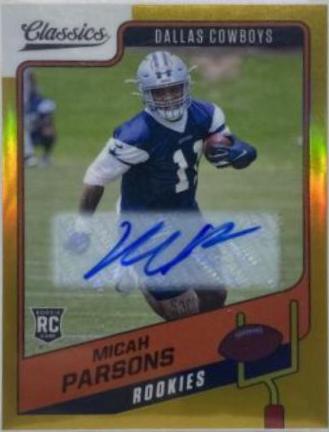 Micah Parsons [Premium Edition Significant Signature Gold] #196