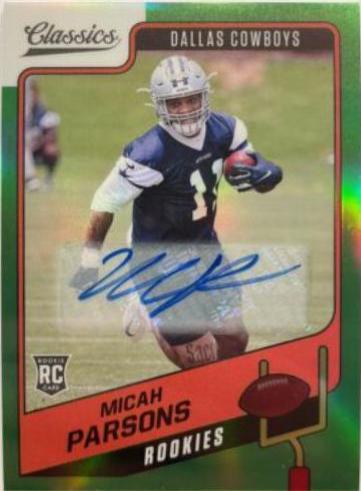Micah Parsons [Premium Edition Significant Signature Green] #196