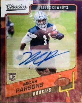 Micah Parsons [Premium Edition Significant Signature Purple] #196