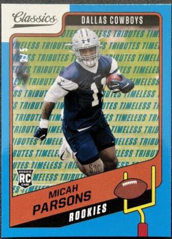 Micah Parsons [Timeless Tributes Blue] #196
