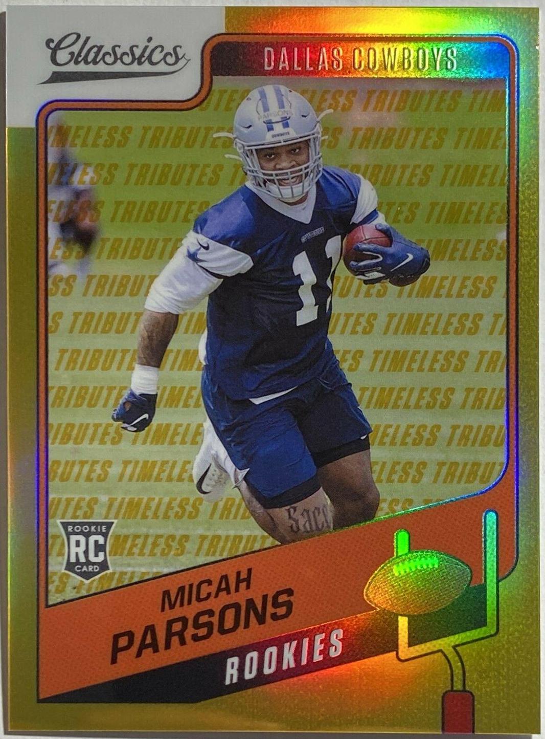 Micah Parsons [Timeless Tributes Gold] #196