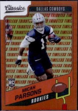 Micah Parsons [Timeless Tributes Orange] #196