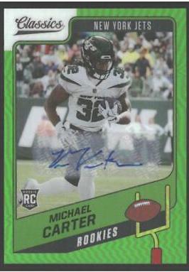 Michael Carter [Premium Edition Significant Signature Green] #185